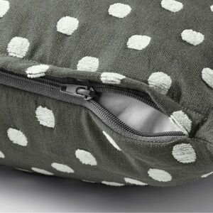 IKEA Taggbraken Pillow Cover Set of 2
Gray & White Polkadot Pattern 20x20